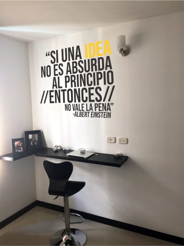 Si una idea...