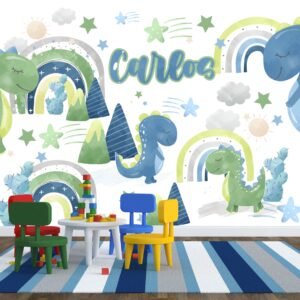 Mural Dinosaurios 3 (Valor M2)