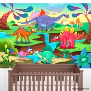 Mural Isla de Dinosaurios 2 (Valor M2)