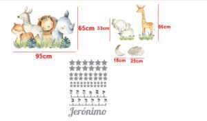 Combo de Vinilo + Medidor Safari Watercolor