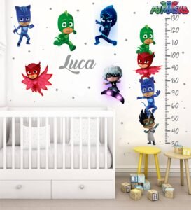 Combo de Vinilo + Medidor Pj Mask