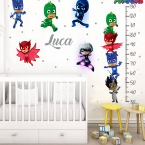 Combo de Vinilo + Medidor Pj Mask