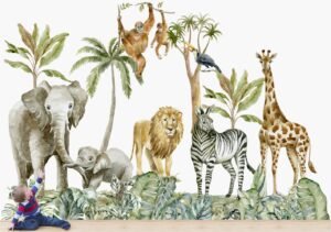 Mural Jungle Gold(Valor por M2)