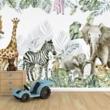 Mural Jungle Gold(Valor por M2)