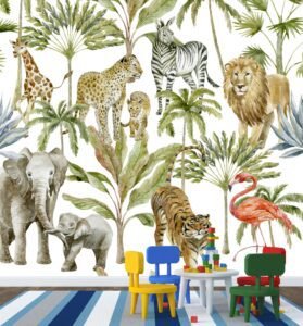 Mural Jungle Gold(Valor por M2)