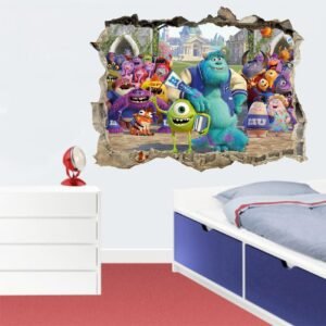 Pared Rota Monster INC A