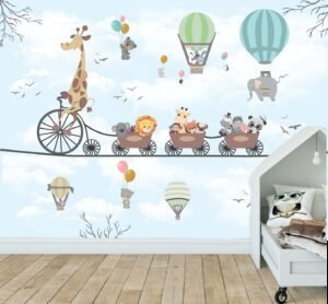 Mural Animales en la Cuerda Niño(Valor por M2)