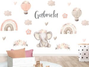 Elefante Tierno Niña