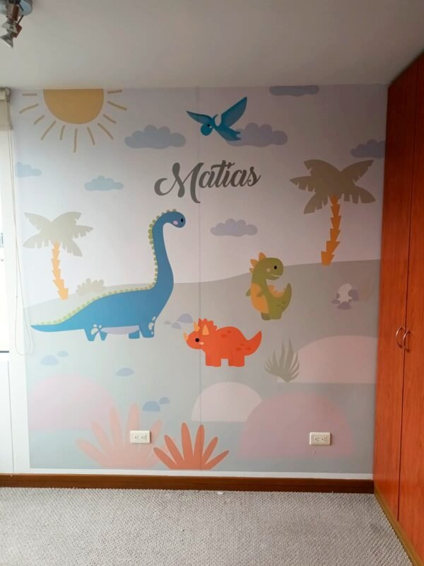 Mural Dinosaurios 4 (Valor M2)