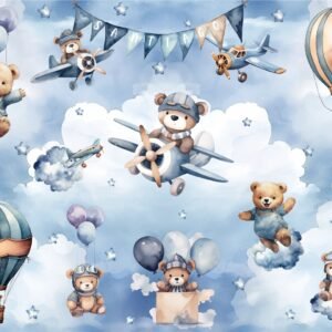 Mapamundi Osos 2(Valor por M2)