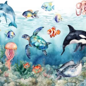 Animales Marinos 2 (Valor por M2)