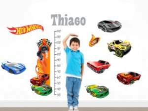 Combo de Vinilo + Medidor hot wheels