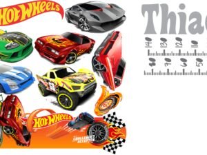 Combo de Vinilo + Medidor hot wheels