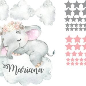 Elefante y globos