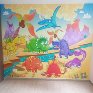 Mural Isla de Dinosaurios 1 (Valor M2)